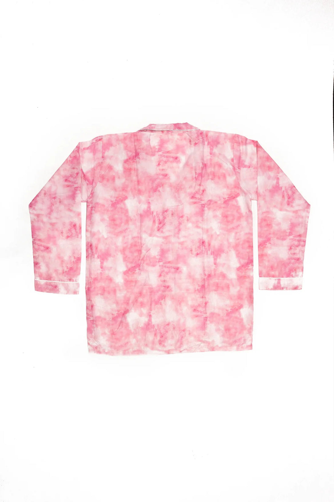 Pink Tie-Dye Sleepsuit for Women