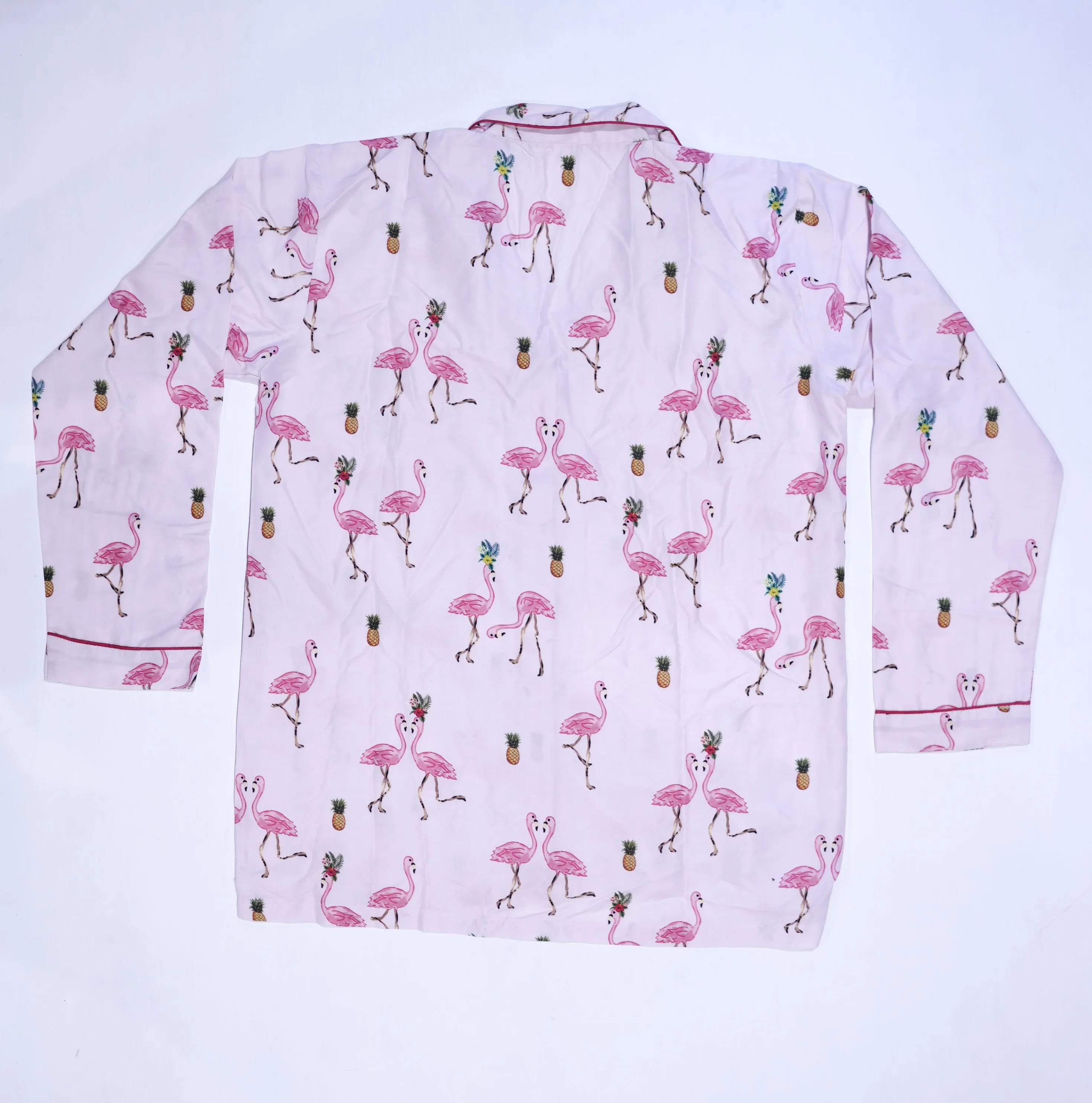 Pink Flamingo Nightwear Set for Women