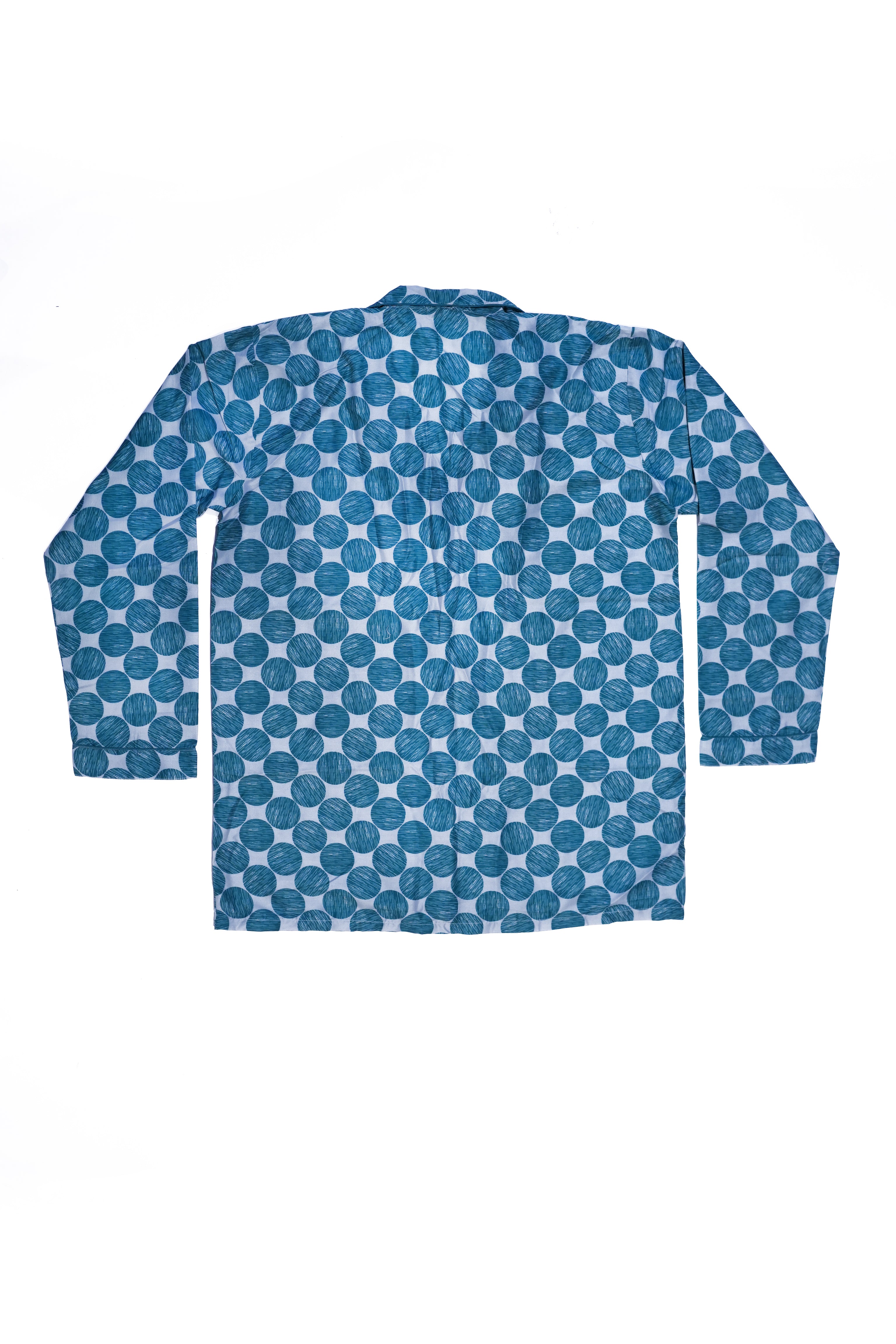 Blue Dots Sleepsuit For Women